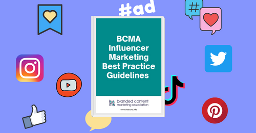 BCMA Influencer Marketing Best Practice Guidelines